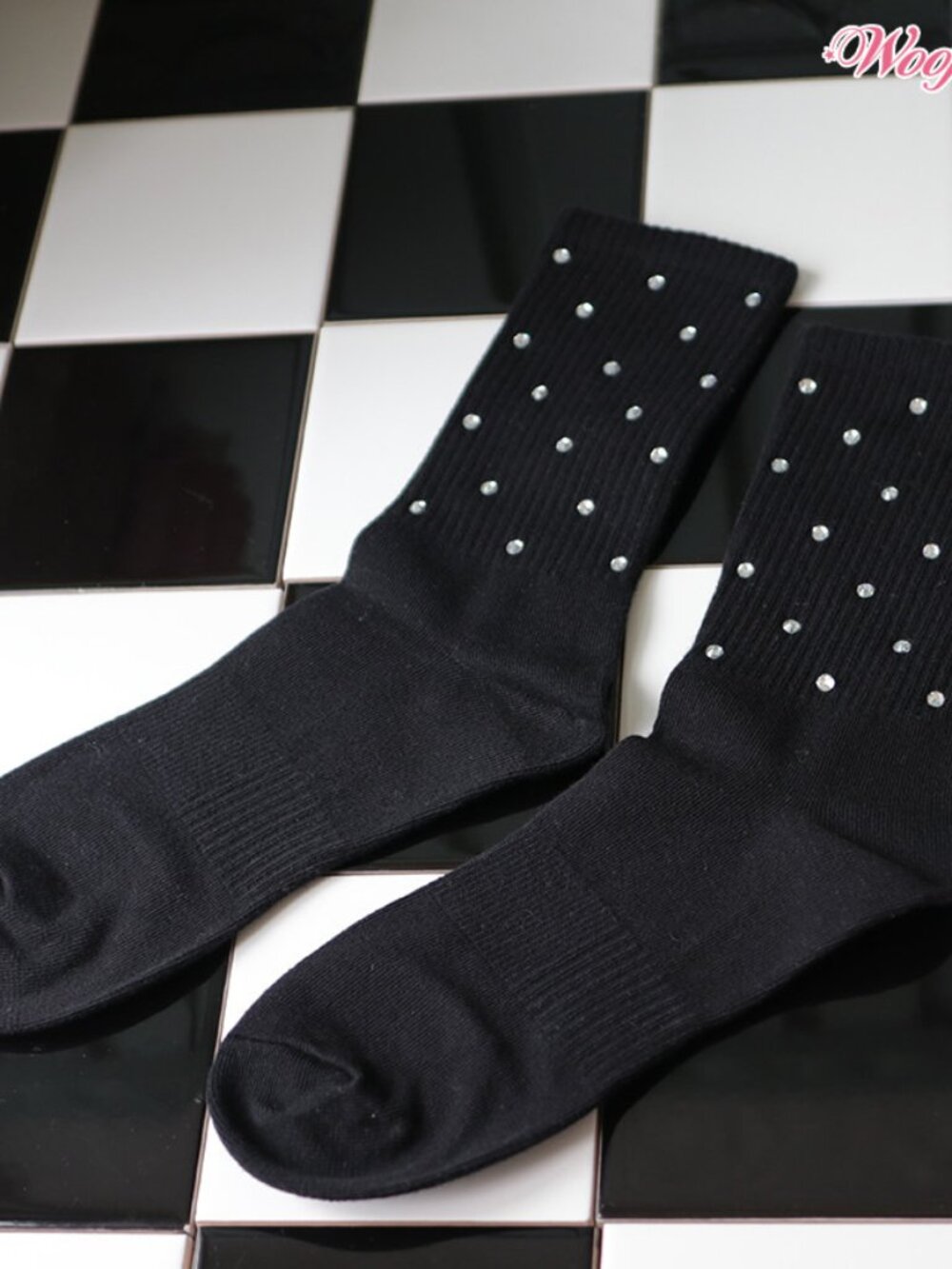 Bling Bling Socks by Wooflink (For Humans!) NEW - Black